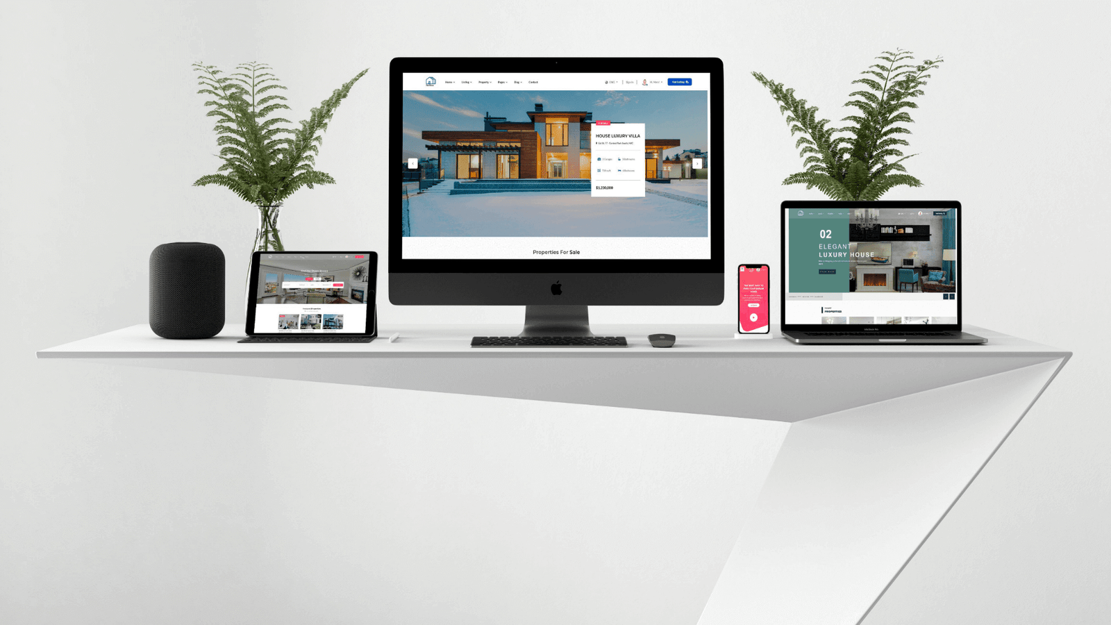 real estate website development services