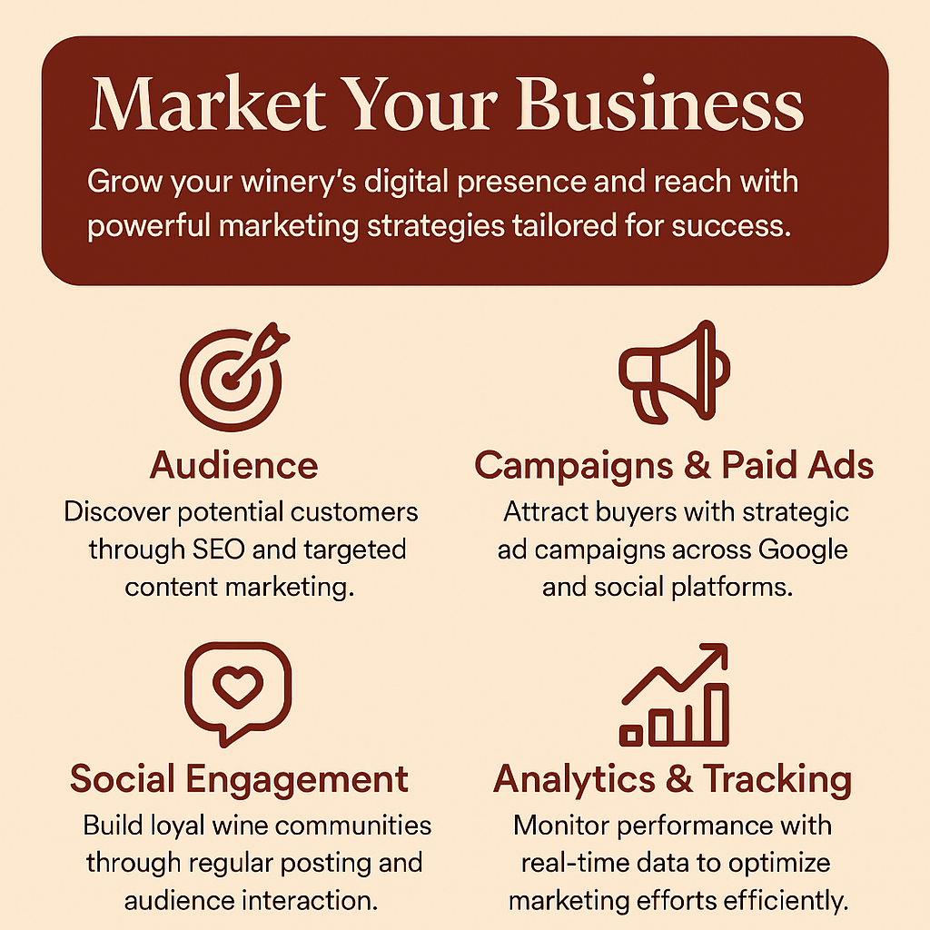 winary ecommerce website development