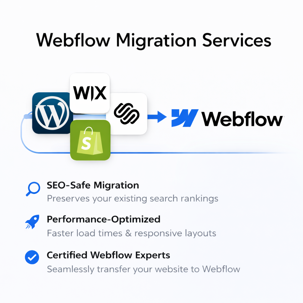 Webflow Migration Services