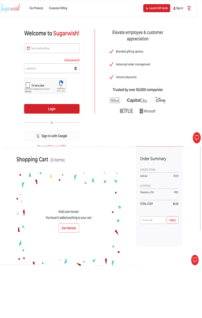 A Gifting Website Design Services