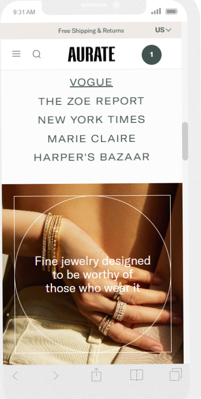 Luxury Shopify eCommerce Development for a Modern Fine Jewelry Brand