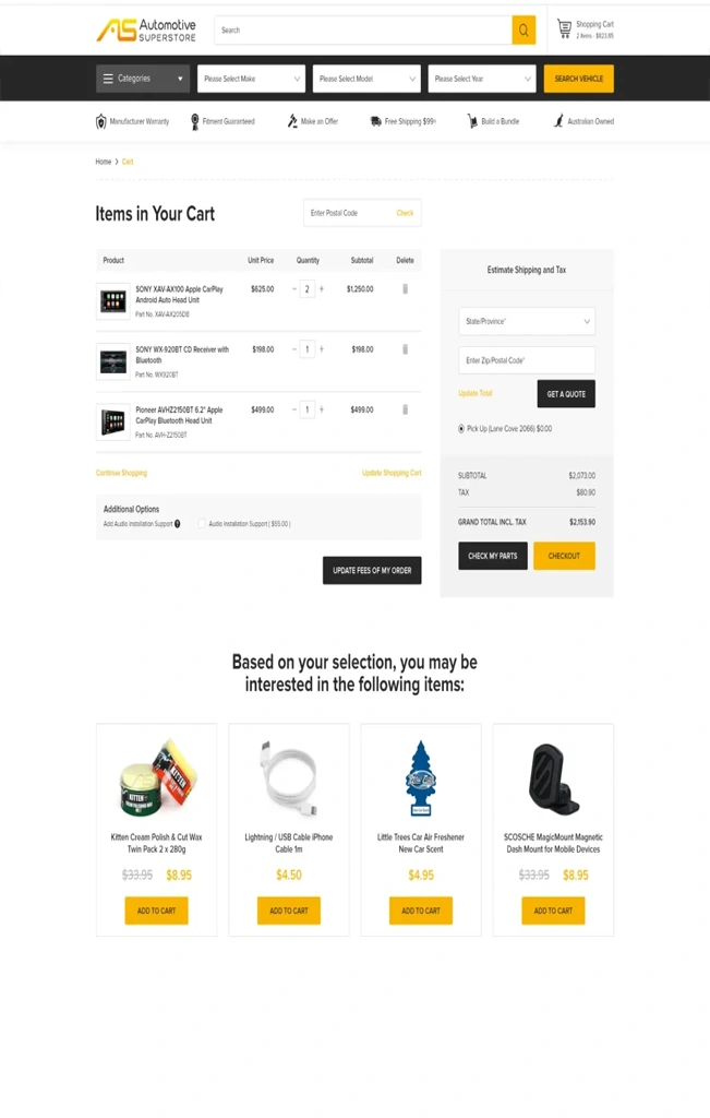 Advanced Magento Solutions for Auto Parts