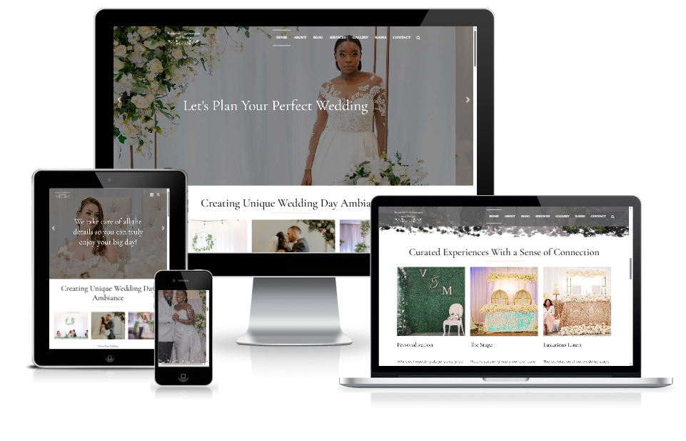 Custom WordPress Website Development for Event and Wedding Planners