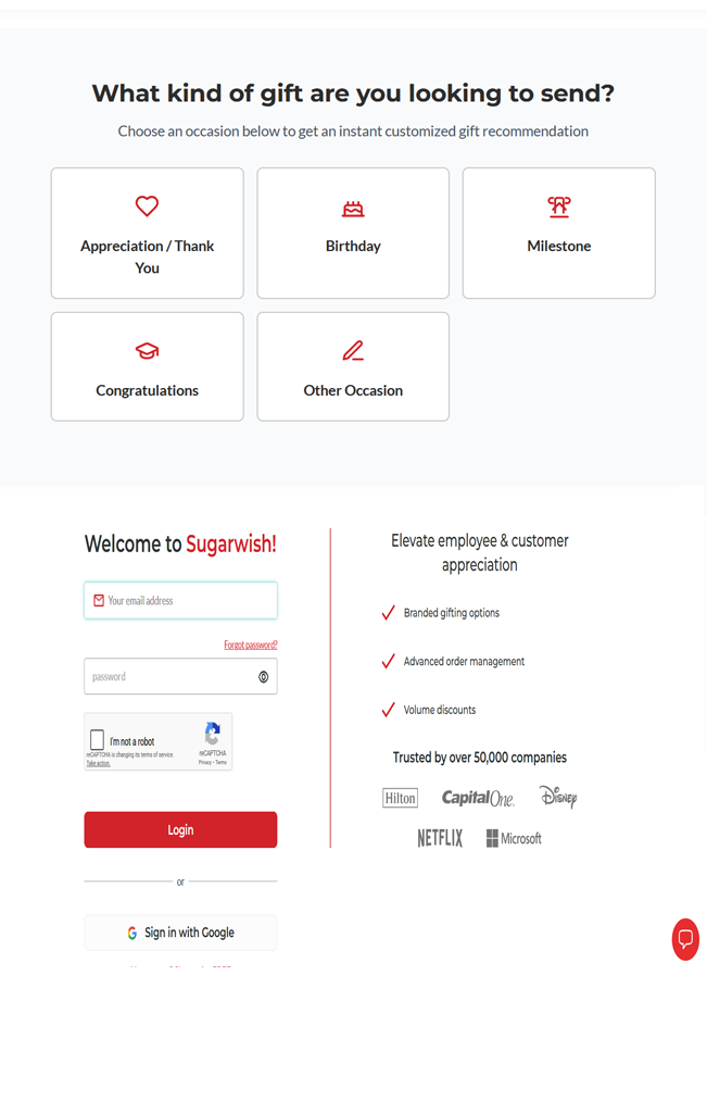 A Gifting Website Design Services