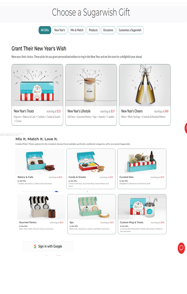 A Gifting Website Design Services
