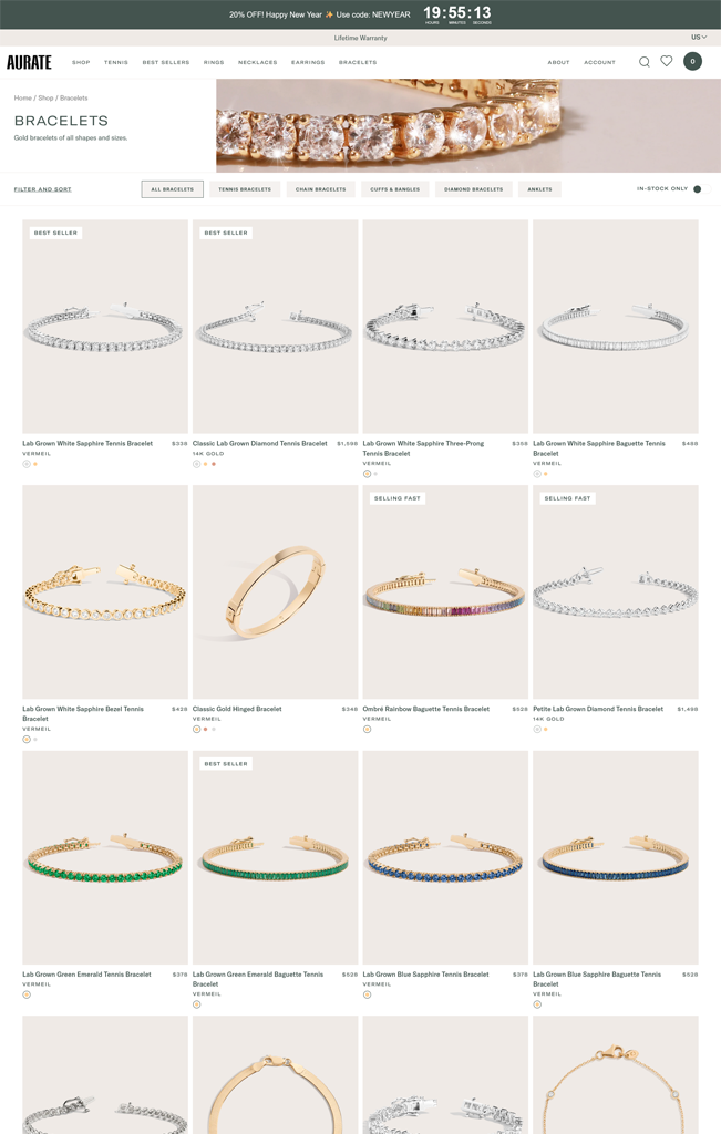 Luxury Shopify eCommerce Development for a Modern Fine Jewelry Brand