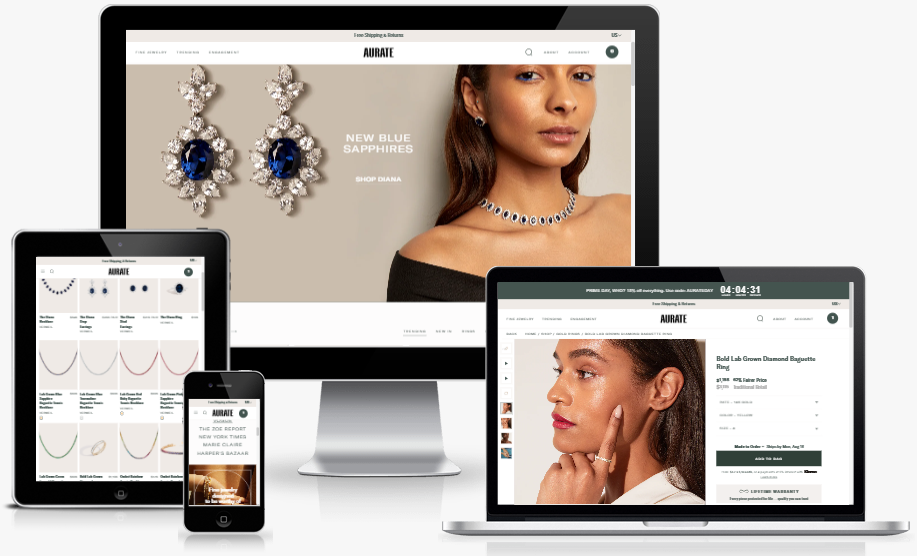 Luxury Shopify eCommerce Development for a Modern Fine Jewelry Brand