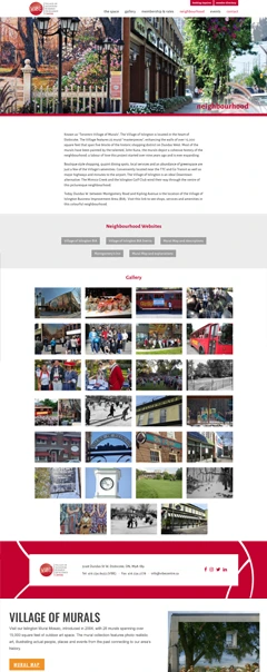 A Custom WordPress Website for Toronto’s Vibrant Community and Event Space