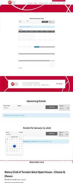 A Custom WordPress Website for Toronto’s Vibrant Community and Event Space