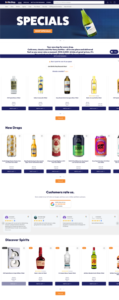 A Scalable Alcohol eCommerce Platform for Fast Delivery & Easy Ordering