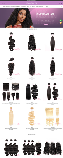 A Premium Human Hair eCommerce Experience Built for Performance and Global Growth