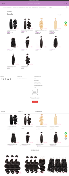 A Premium Human Hair eCommerce Experience Built for Performance and Global Growth