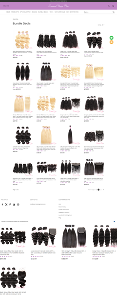 A Premium Human Hair eCommerce Experience Built for Performance and Global Growth