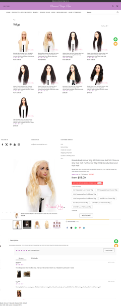 A Premium Human Hair eCommerce Experience Built for Performance and Global Growth
