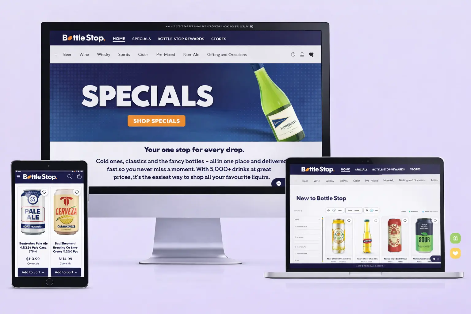 A Scalable Alcohol eCommerce Platform for Fast Delivery & Easy Ordering