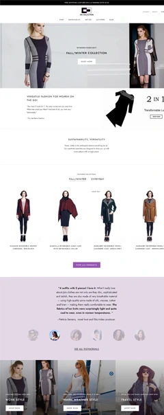 A Premium Fashion eCommerce Experience Built Around Versatility