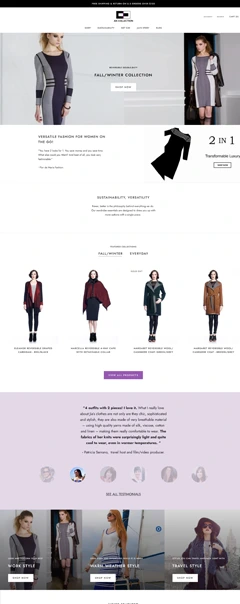 A Premium Fashion eCommerce Experience Built Around Versatility