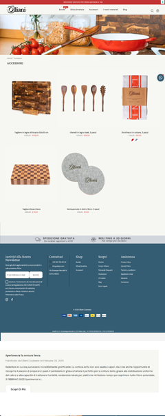 Delivered end-to-end design and BigCommerce development for a premium cookware brand