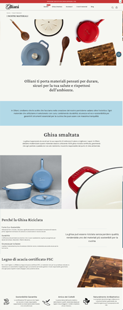Delivered end-to-end design and BigCommerce development for a premium cookware brand