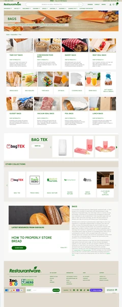 Enterprise eCommerce Transformation & Long-Term Growth Partner for Restaurantware.com