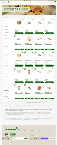 Enterprise eCommerce Transformation & Long-Term Growth Partner for Restaurantware.com