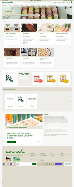 Enterprise eCommerce Transformation & Long-Term Growth Partner for Restaurantware.com