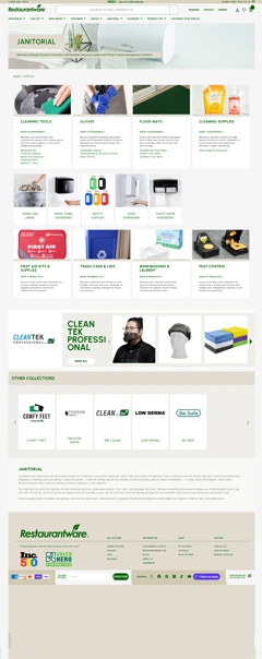 Enterprise eCommerce Transformation & Long-Term Growth Partner for Restaurantware.com