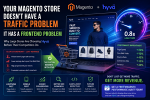 Your Magento Store Doesn’t Have a Traffic Problem — It Has a Frontend Problem