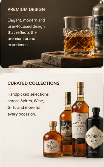 Custom Shopify Development for a Luxury Wine & Spirits eCommerce Website