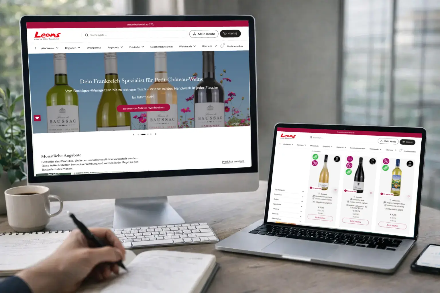 Premium German Shopify E-commerce Website